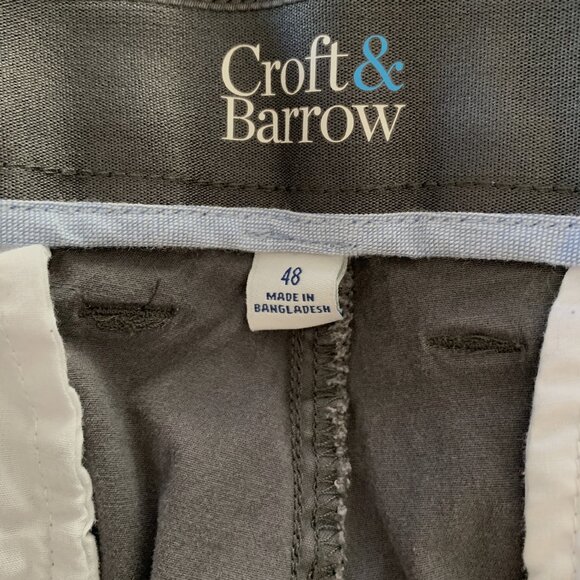 Croft & Barrow Cargo Shorts Charcoal Gray Men’s Big & Tall Size 48 - Picture 4 of 5